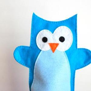 Pdf Sewing Pattern For Lion, Owl And Penguin Hand..
