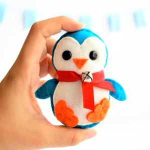 Baby Penguin Christmas Ornament Pdf Sewing Pattern..