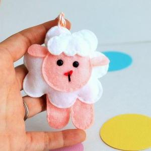 Baby Sheep Sewing Pattern - Toy Doll Softie Sewing..