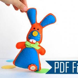 Baby Bunny Sewing Pattern - Pdf Epattern -plush..