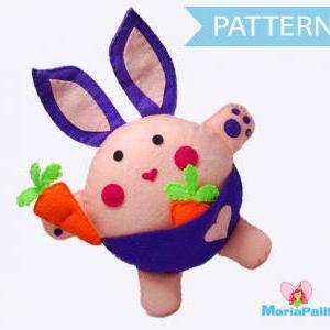 Bunny Plush Toy Pattern A1085