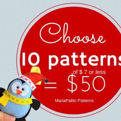 Choose 10 Pdf Patterns (of 7 Dollars Or Less) For..