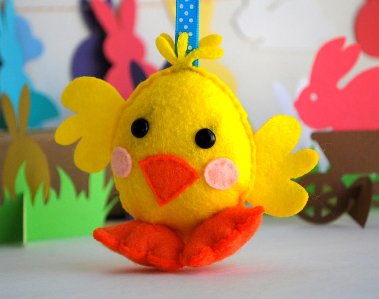stuffed baby chick