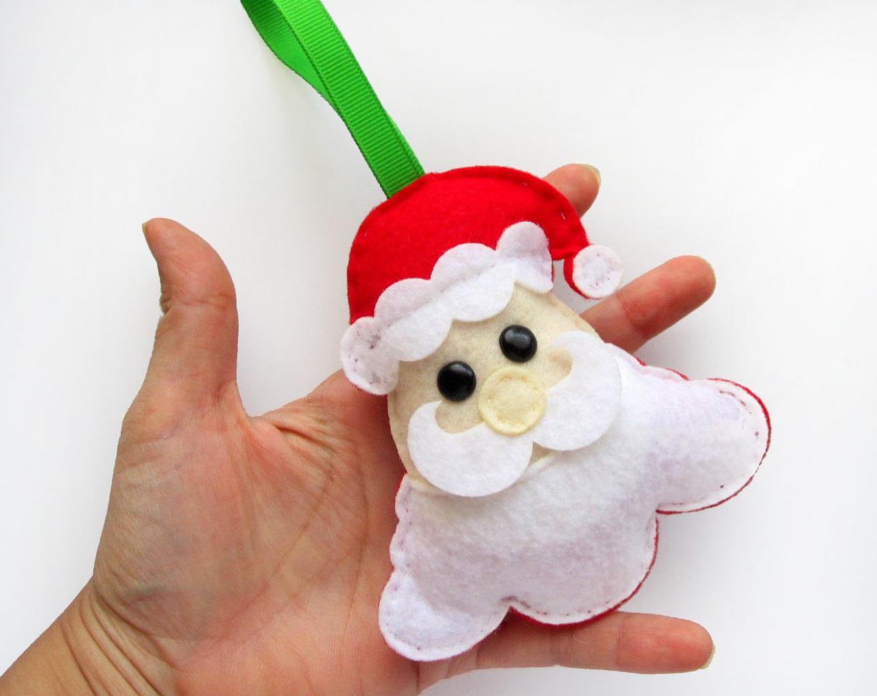 Santa Claus Sewing Pattern Pdf Epattern , Christmas Ornament A492 on