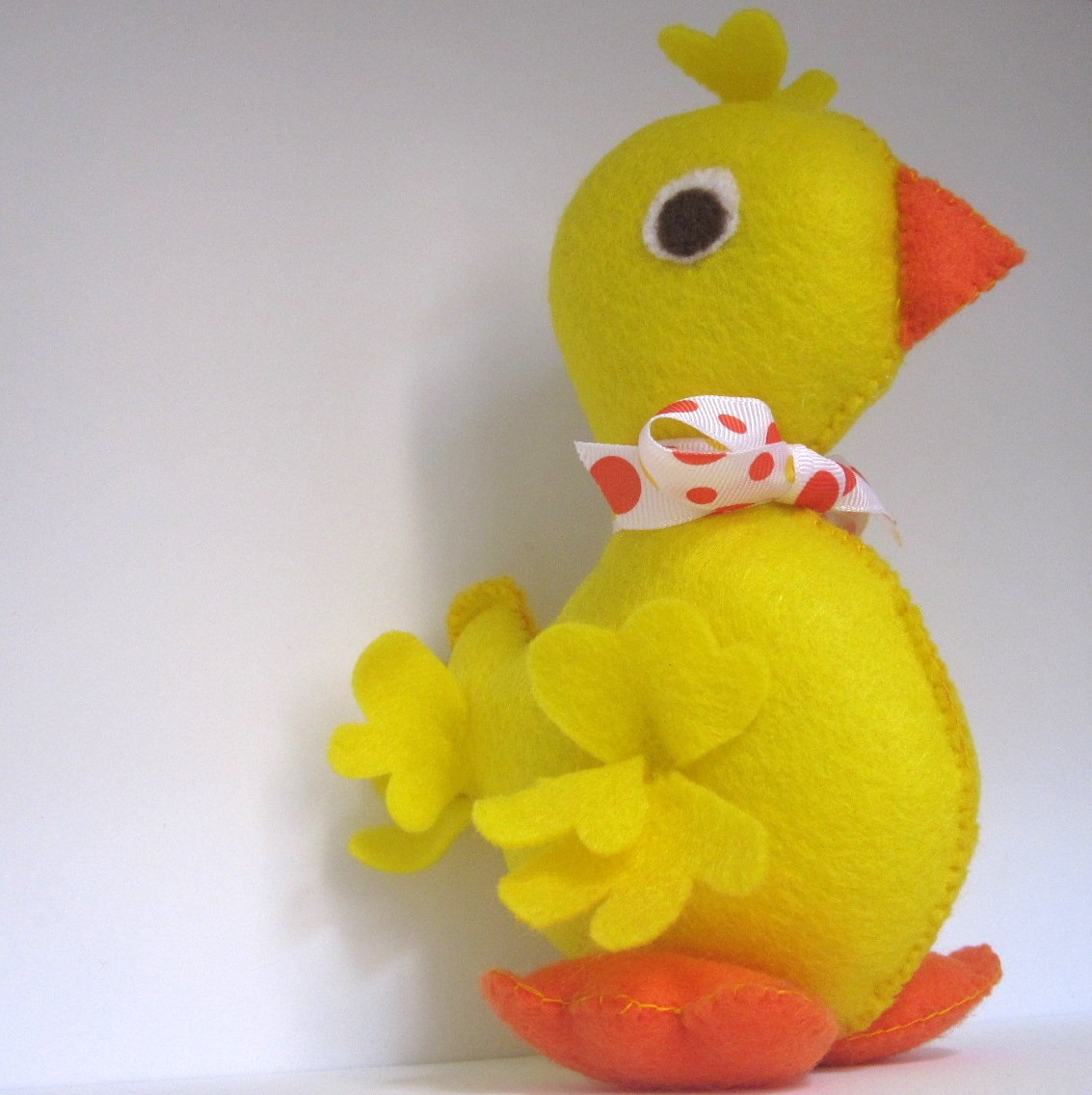 Duck Sewing PATTERN Baby Duck Hand Sewing Pattern DIY Duckling Felt