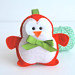 Christmas Penguin Sewing Pattern - Pdf Epattern..