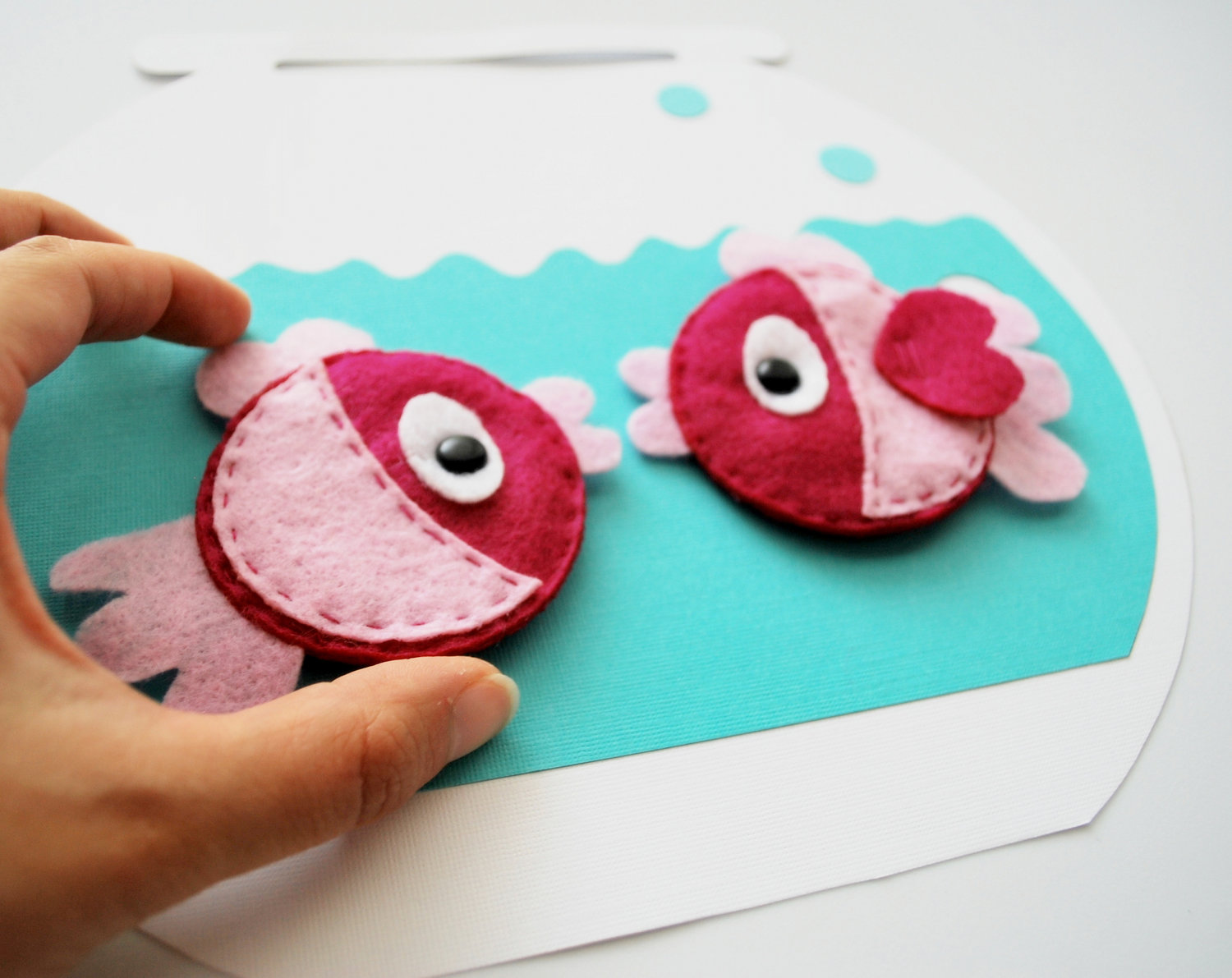 Fish Felt Sewing Pattern Pdf Epattern A296 on Luulla
